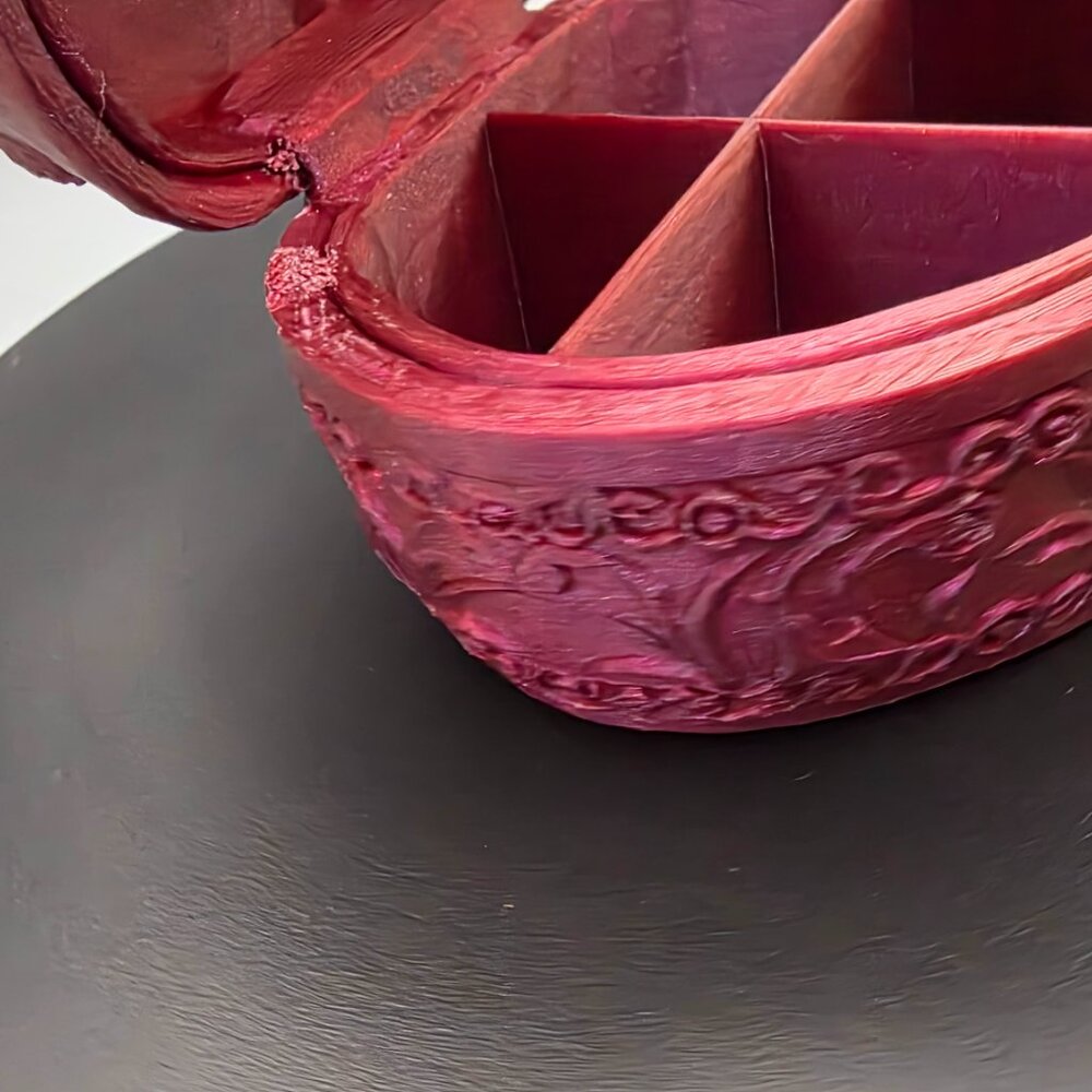 Open Face Heart Shaped Box - Picture 11 of 11
